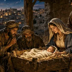 The birth of Jesus